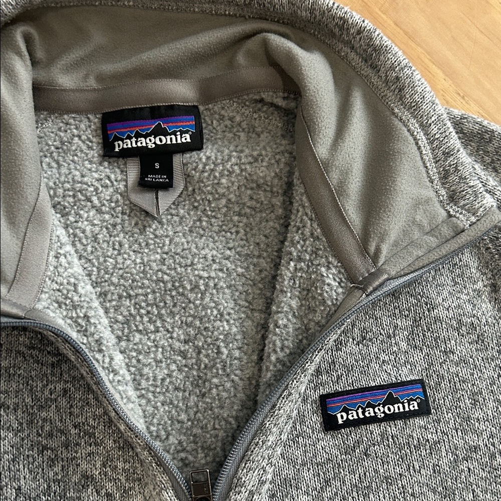 Patagonia Better Sweater Fleece Jacket.  Full Zip, size small. - Picture 2 of 6